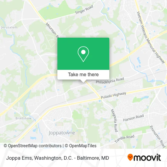 Joppa Ems map