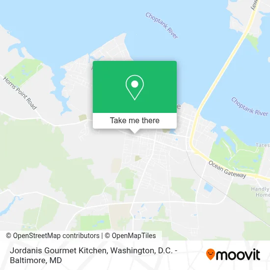 Jordanis Gourmet Kitchen map