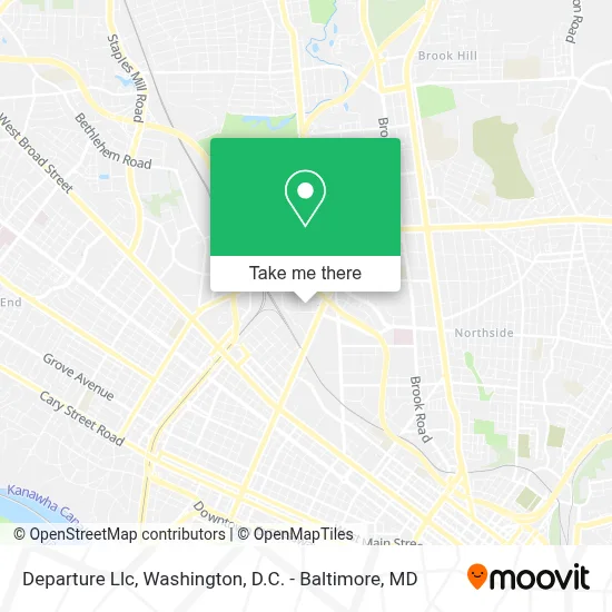 Departure Llc map