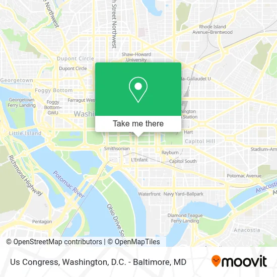 Us Congress map
