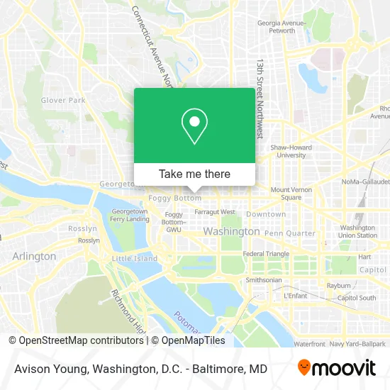 Avison Young map