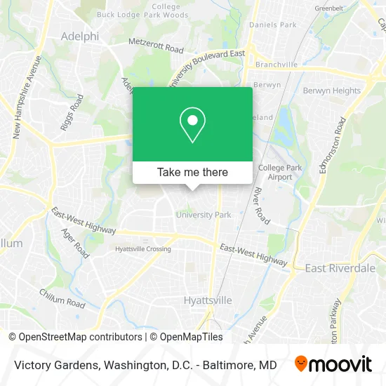 Victory Gardens map