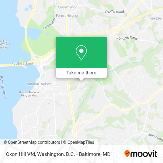 Oxon Hill Vfd map
