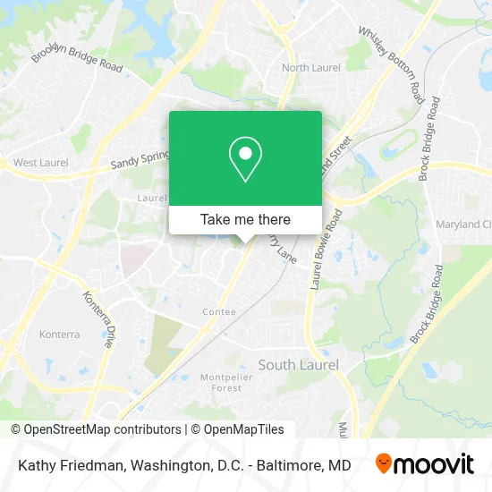 Kathy Friedman map