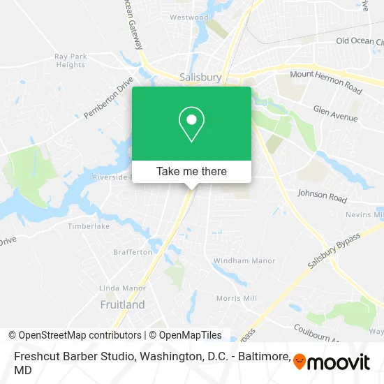 Freshcut Barber Studio map