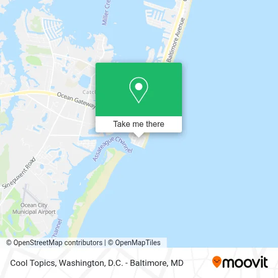 Cool Topics map