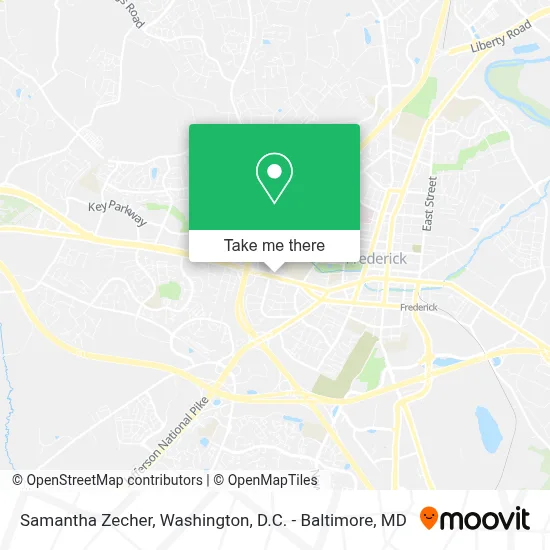 Samantha Zecher map