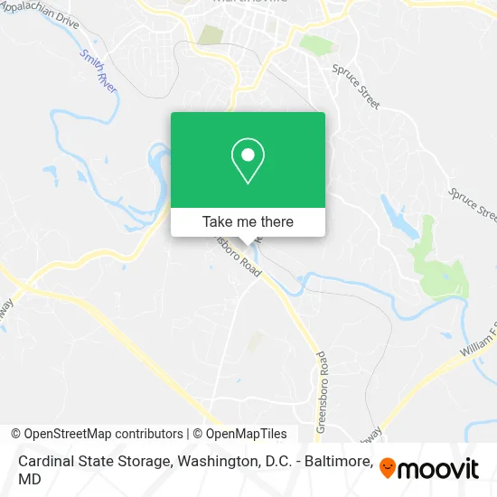 Cardinal State Storage map