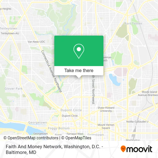 Faith And Money Network map