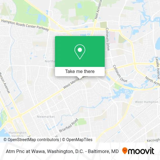Atm Pnc at Wawa map