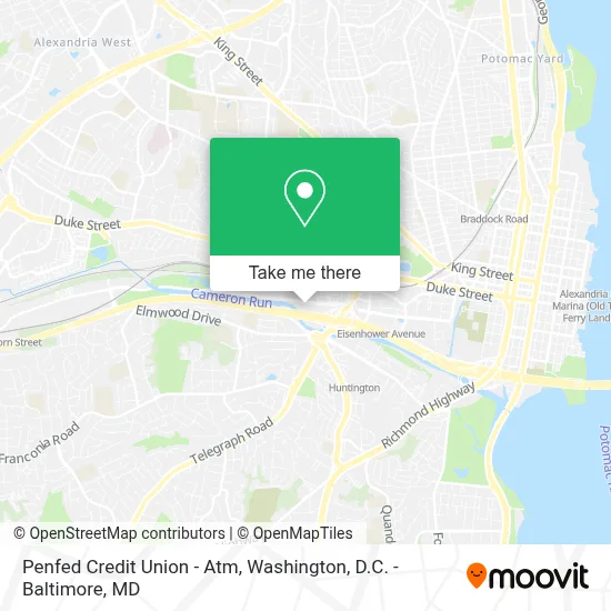 Penfed Credit Union - Atm map