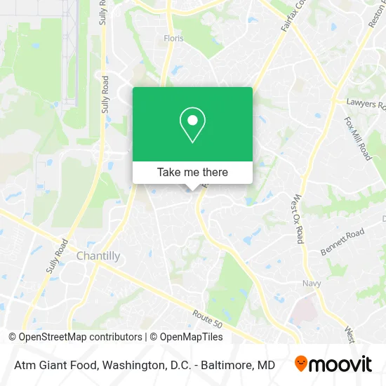 Atm Giant Food map