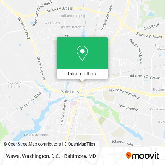 Wawa map