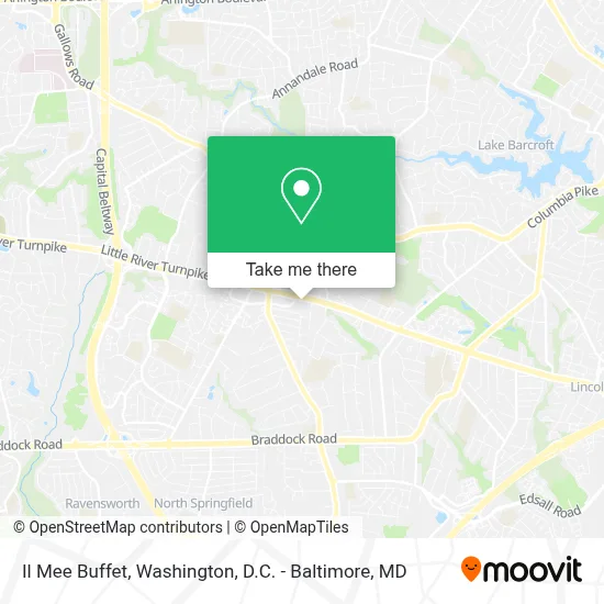 Il Mee Buffet map