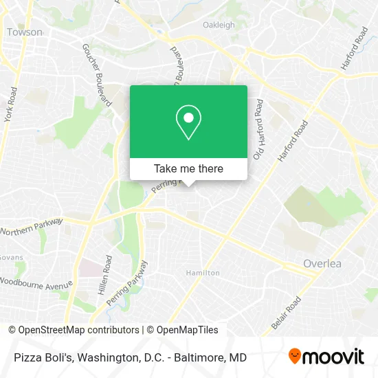 Pizza Boli's map