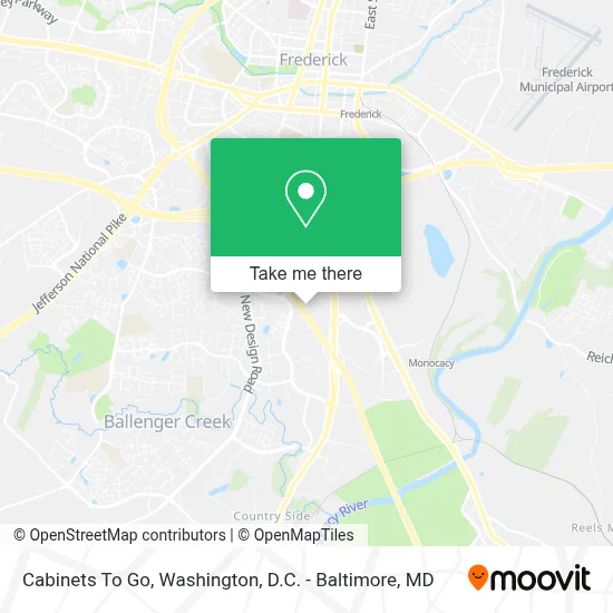 Cabinets To Go map