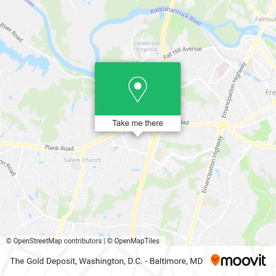 The Gold Deposit map