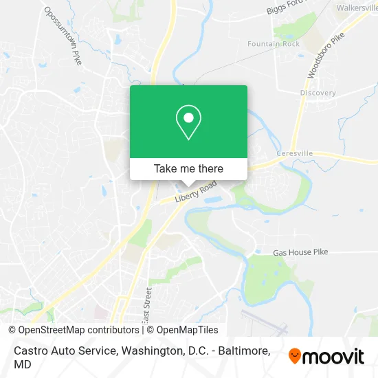 Castro Auto Service map