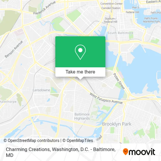 Charming Creations map