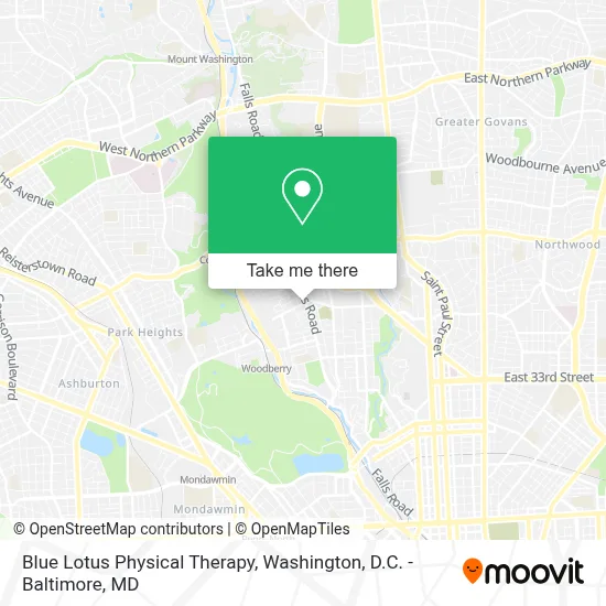 Blue Lotus Physical Therapy map