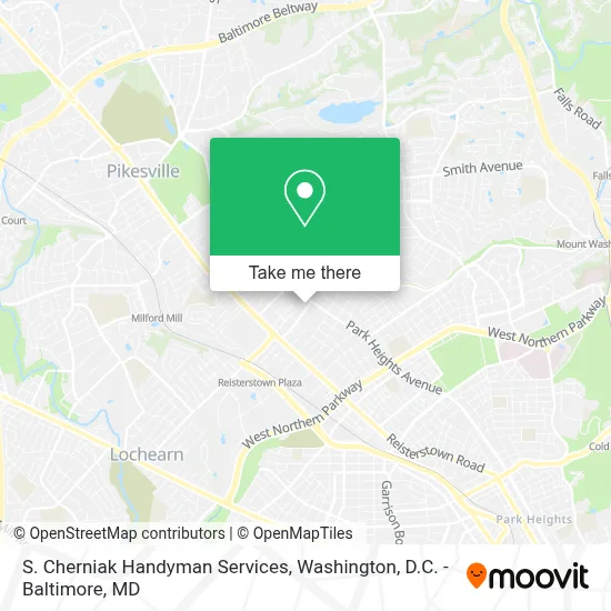 S. Cherniak Handyman Services map