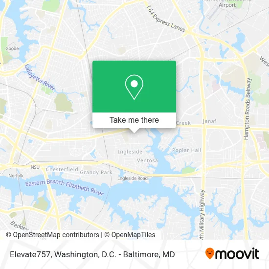 Elevate757 map