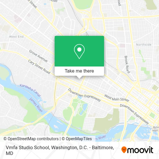 Vmfa Studio School map