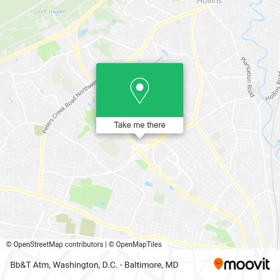 Bb&T Atm map