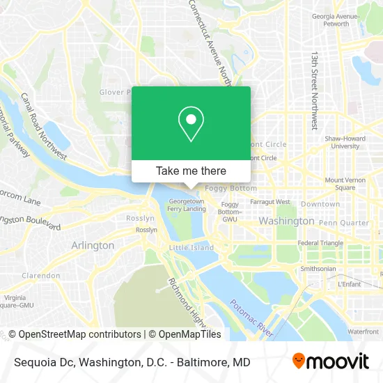 Sequoia Dc map