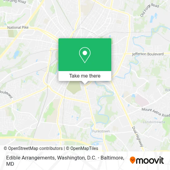 Edible Arrangements map