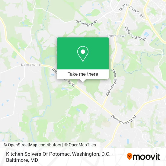 Kitchen Solvers Of Potomac map
