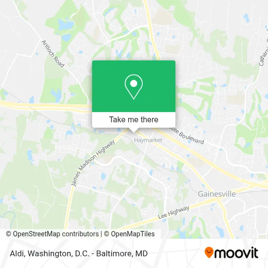 Aldi map