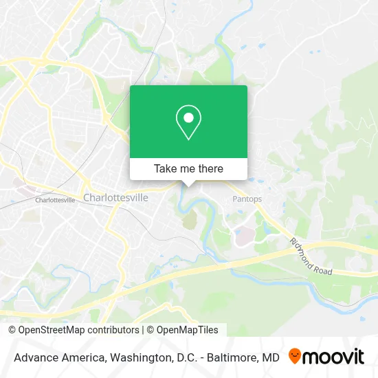 Advance America map