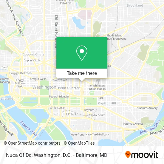 Nuca Of Dc map