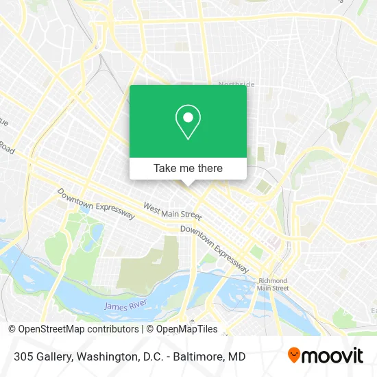 305 Gallery map