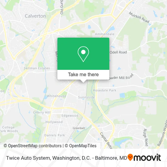 Twice Auto System map