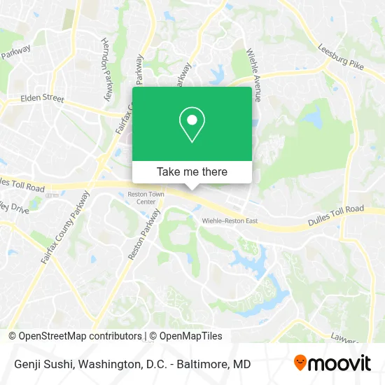 Genji Sushi map