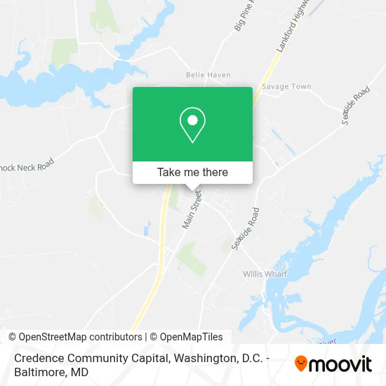 Credence Community Capital map