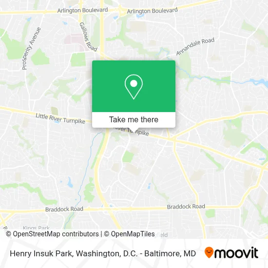 Henry Insuk Park map