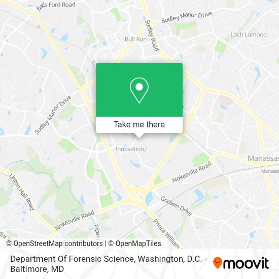 Department Of Forensic Science map