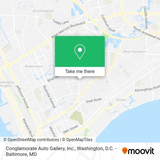 Conglamorate Auto Gallery, Inc. map