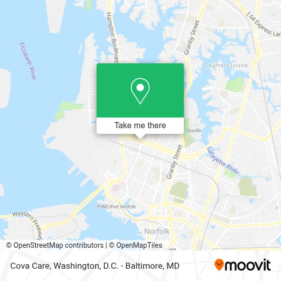 Cova Care map