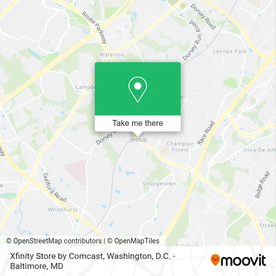 Xfinity Store by Comcast map