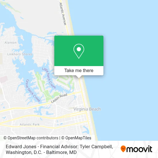 Edward Jones - Financial Advisor: Tyler Campbell map