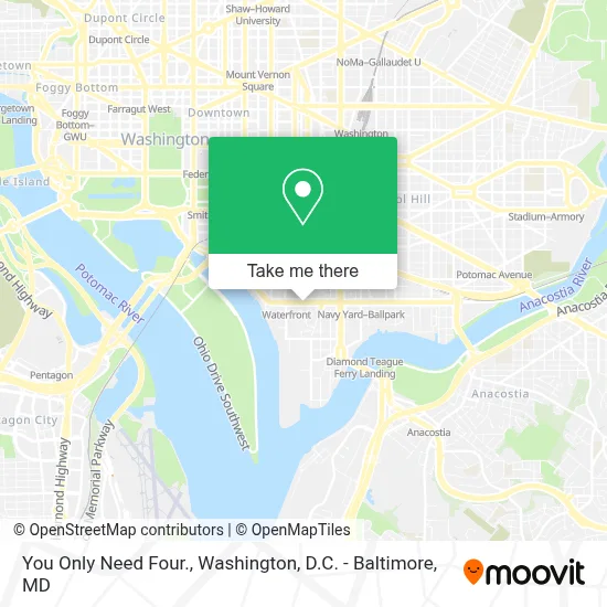 You Only Need Four. map