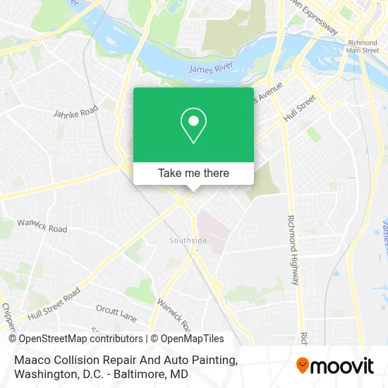 Maaco Collision Repair And Auto Painting map