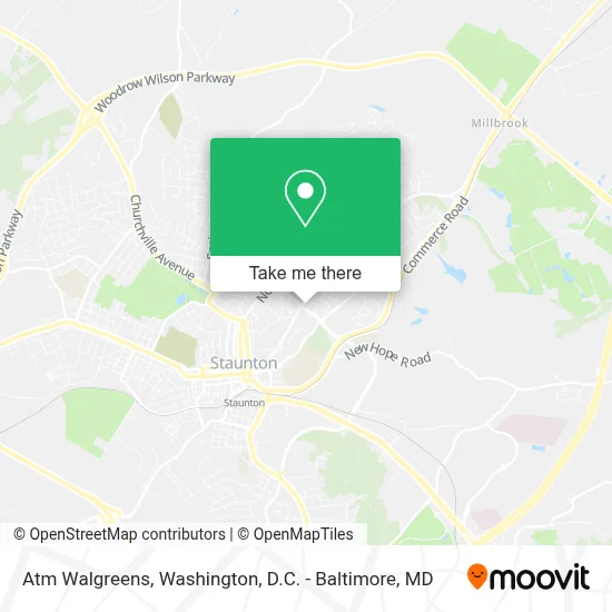 Atm Walgreens map