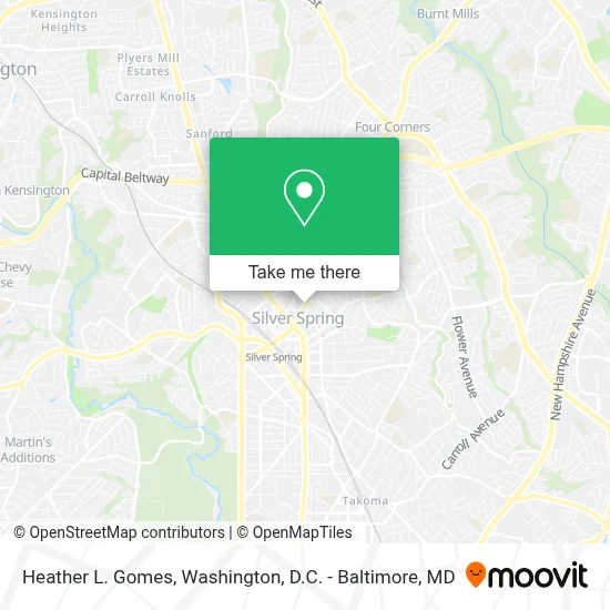 Heather L. Gomes map
