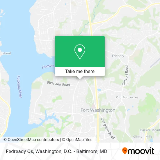Fedready Os map
