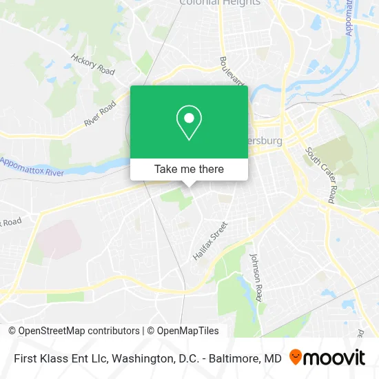 First Klass Ent Llc map